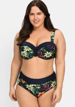 Bikinihose mit Blumendruck und Shaping-Einsatz<sheego by Joe Browns Clearance