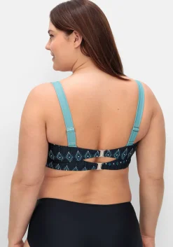 Bikini-Oberteil in Wickeloptik, ohne Bügel<sheego Online