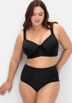 Bikini-Oberteil mit Bügeln und Schleife am Ausschnitt<sheego Clearance