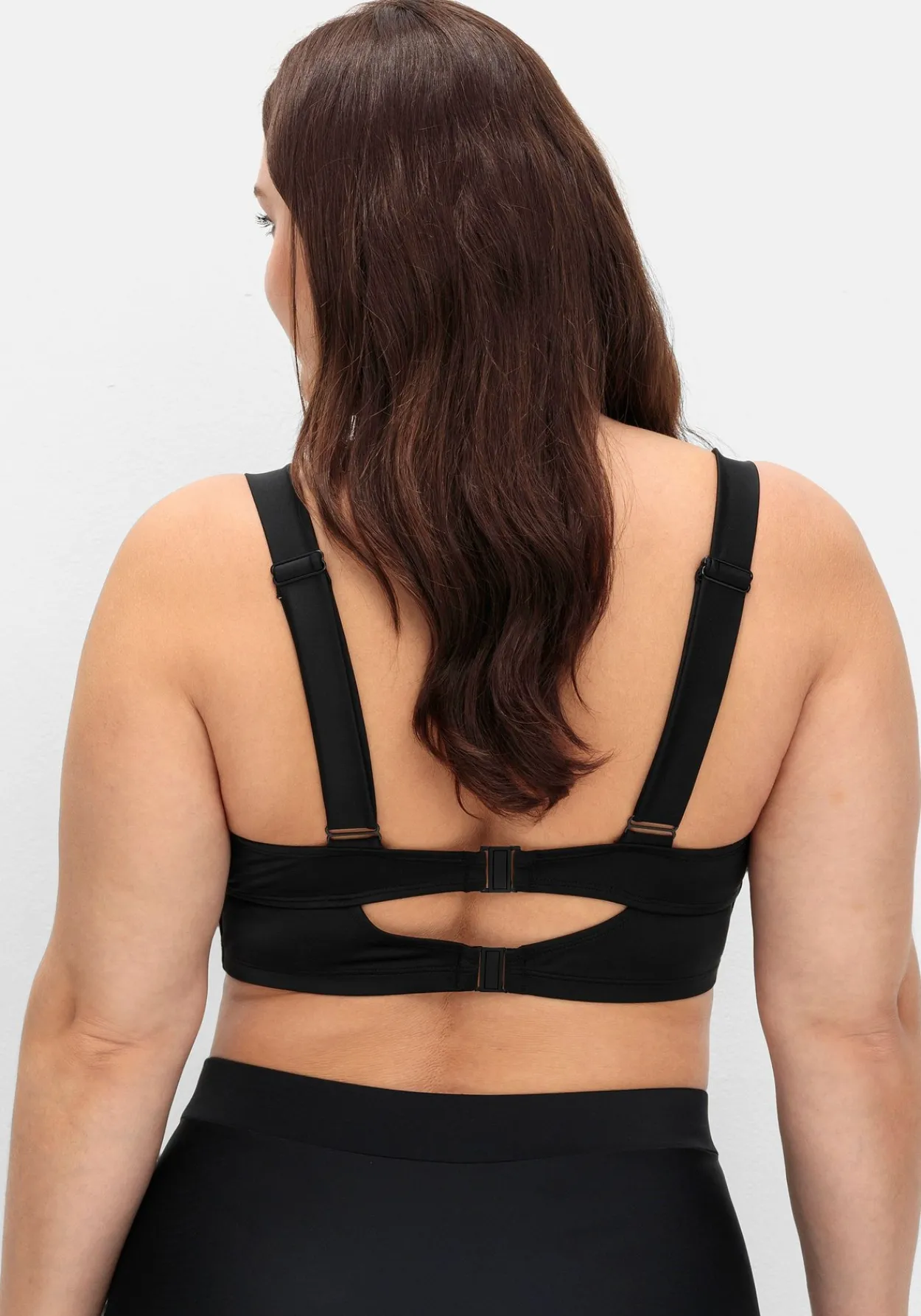Bikini-Oberteil mit Bügeln und Schleife am Ausschnitt<sheego Clearance