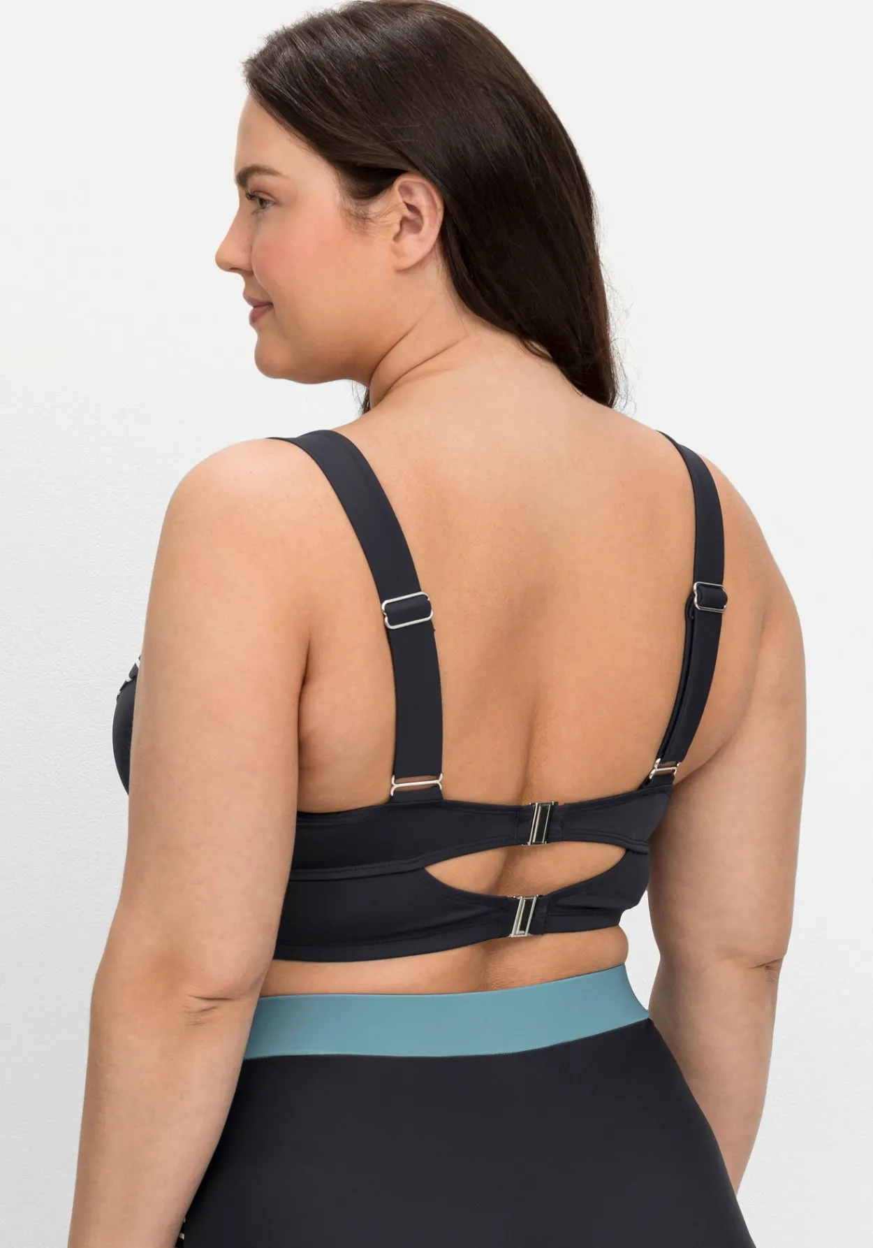 Bikini-Oberteil mit Bügeln, im Streifen-Design<sheego Online
