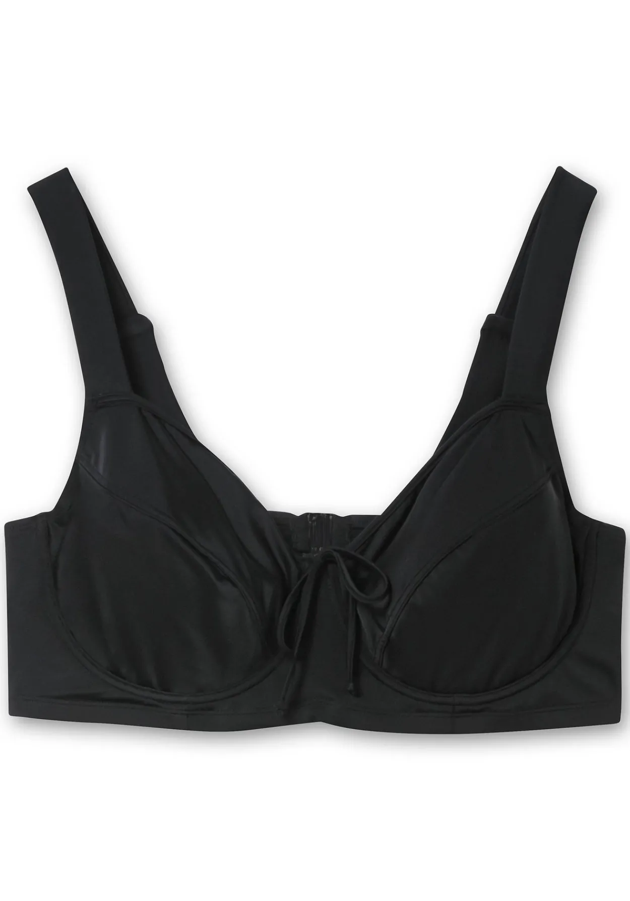 Bikini-Oberteil mit Bügeln und Schleife am Ausschnitt<sheego Clearance