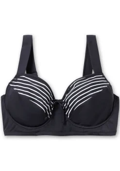 Bikini-Oberteil mit Bügeln, im Streifen-Design<sheego Online