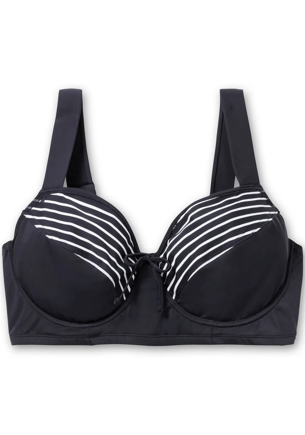 Bikini-Oberteil mit Bügeln, im Streifen-Design<sheego Online