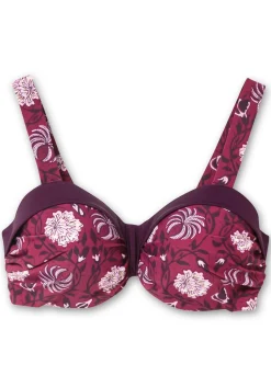 Bikini-Oberteil mit wattierten Cups und Bügeln<sheego by Joe Browns Fashion