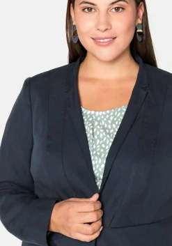 Blazer in Kurzform mit tiefem Reverskragen<sheego Hot