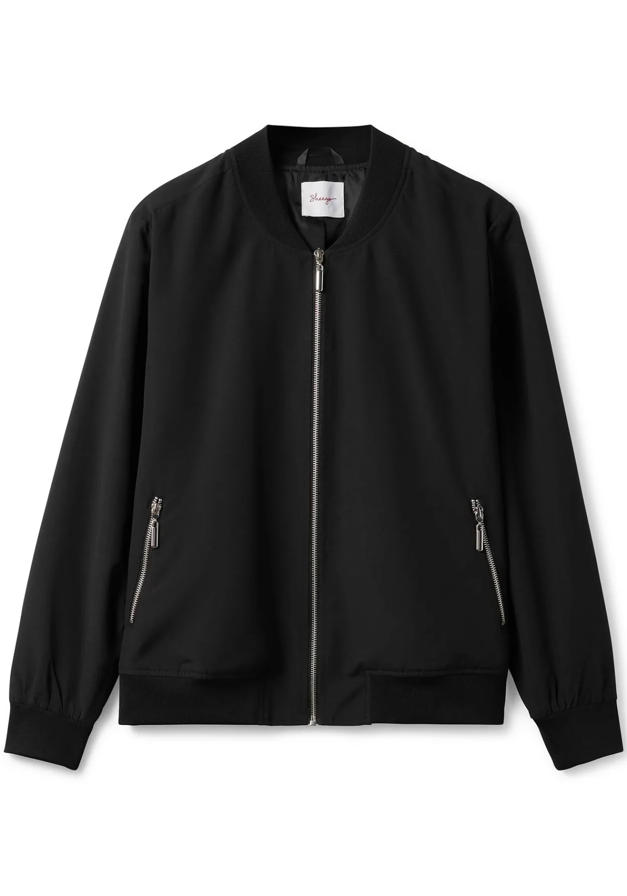 Blouson mit Rippbündchen und Reißverschluss<sheego Discount