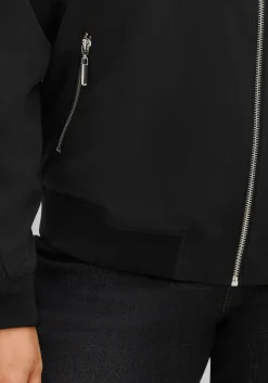 Blouson mit Rippbündchen und Reißverschluss<sheego Discount