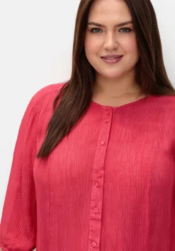 Bluse aus Crêpe, mit Volants am Saum<sheego New