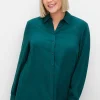 Bluse aus weich fließendem Viskose-Twill<sheego Sale
