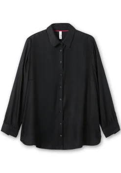 Bluse aus weich fließendem Viskose-Twill<sheego Hot