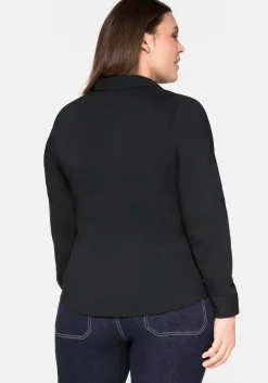 Bluse in leicht tailliertem Schnitt, mit Stretchanteil<sheego Discount