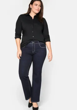 Bluse in leicht tailliertem Schnitt, mit Stretchanteil<sheego Discount