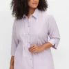 Bluse mit Biesen und 3/4-Ärmeln<sheego Fashion