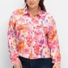 Blusenjacke mit Blumenprint, aus Viskose<sheego loves miss goodlife Clearance