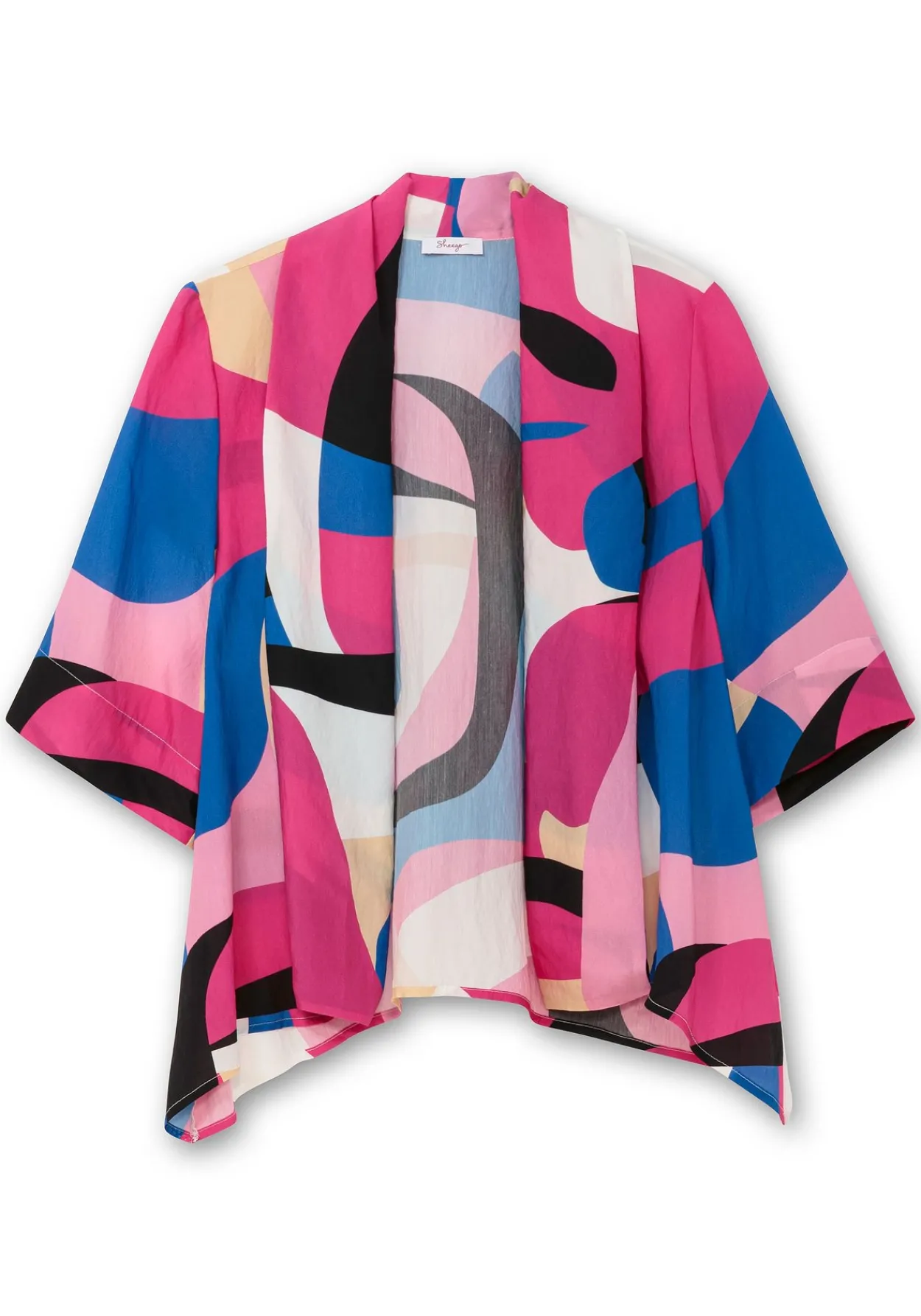 Blusenjacke mit Grafikprint, in offener Form<sheego Best
