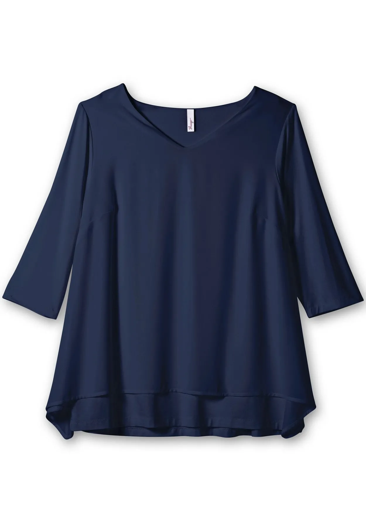 Blusenshirt mit Chiffon, doppellagig<sheego Sale