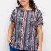 Blusenshirt mit Ethnoprint<sheego Hot
