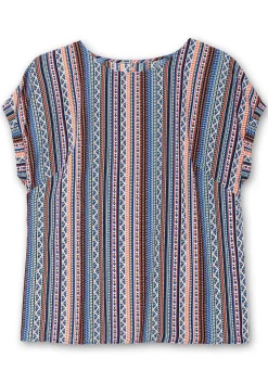 Blusenshirt mit Ethnoprint<sheego Hot