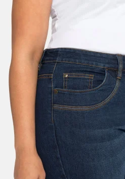 Bootcut Jeans mit innen regulierbarer Bundweite<sheego Outlet