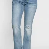 Bootcut Stretch-Jeans im Used-Look<sheego by Joe Browns Sale