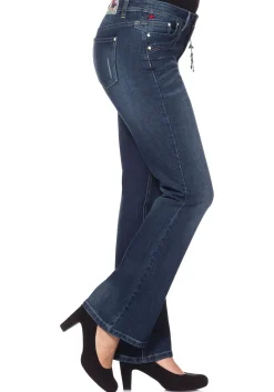 Bootcut Stretch-Jeans im Used-Look<sheego by Joe Browns Outlet