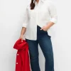 Bootcut Stretch-Jeans mit Bodyforming-Effekt<sheego Hot