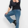 Bootcut Stretch-Jeans mit Bodyforming-Effekt<sheego Fashion