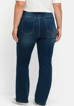 Bootcut Stretch-Jeans mit Bodyforming-Effekt<sheego Hot