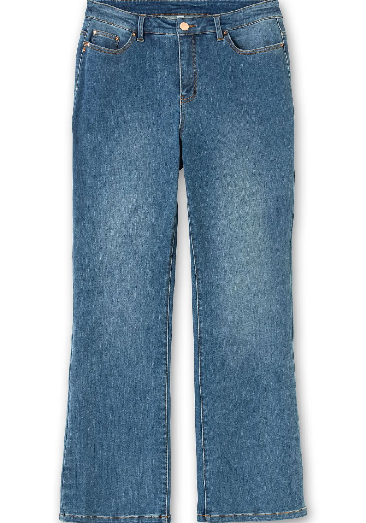Bootcut Stretch-Jeans mit Bodyforming-Effekt<sheego Fashion
