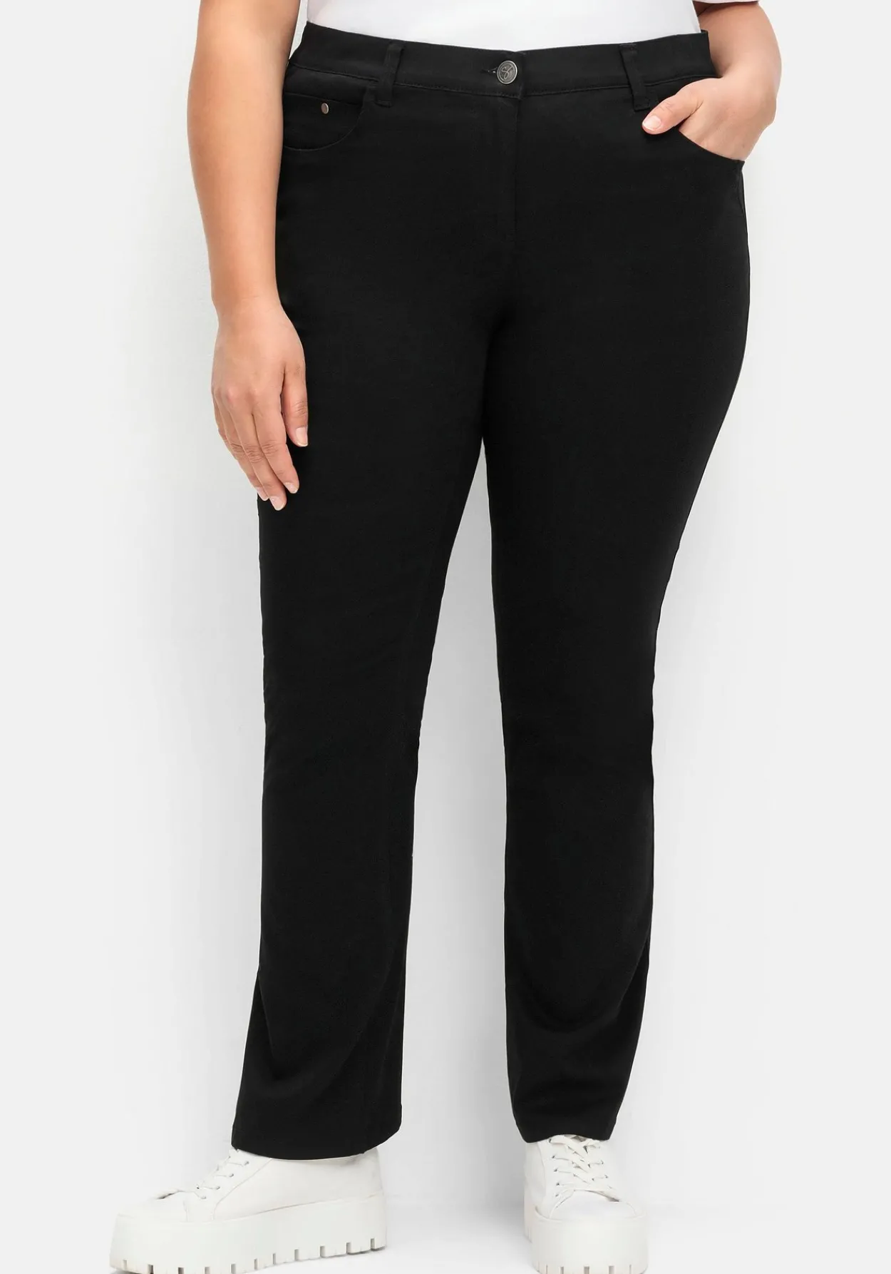 Bootcut-Hose im Curvy-Schnitt SUSANNE<sheego New