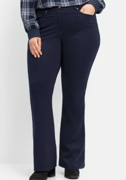 Bootcut-Hose in Five-Pocket-Form, elastische Qualität<sheego Sale