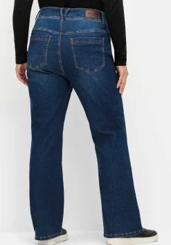 Bootcut-Jeans im Curvy-Schnitt MANUELA<sheego Sale