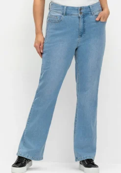 Bootcut-Jeans im Curvy-Schnitt MANUELA<sheego Online