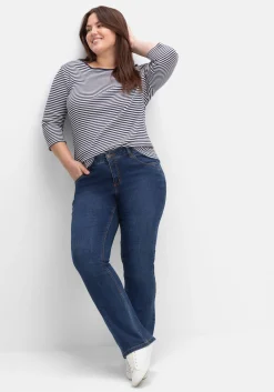 Bootcut-Jeans in Curvy-Schnitt SUSANNE<sheego New