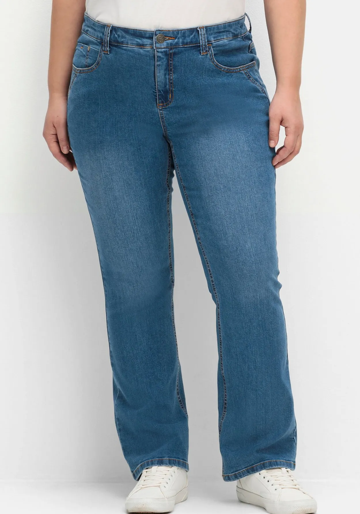 Bootcut-Jeans in Curvy-Schnitt SUSANNE<sheego Sale