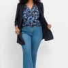 Bootcut-Jeans in 7/8-Länge, Curvy-Schnitt VERENA<sheego Clearance
