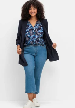 Bootcut-Jeans in 7/8-Länge, Curvy-Schnitt VERENA<sheego Clearance