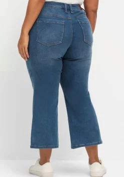 Bootcut-Jeans in 7/8-Länge, mit Bodyforming-Effekt<sheego Discount