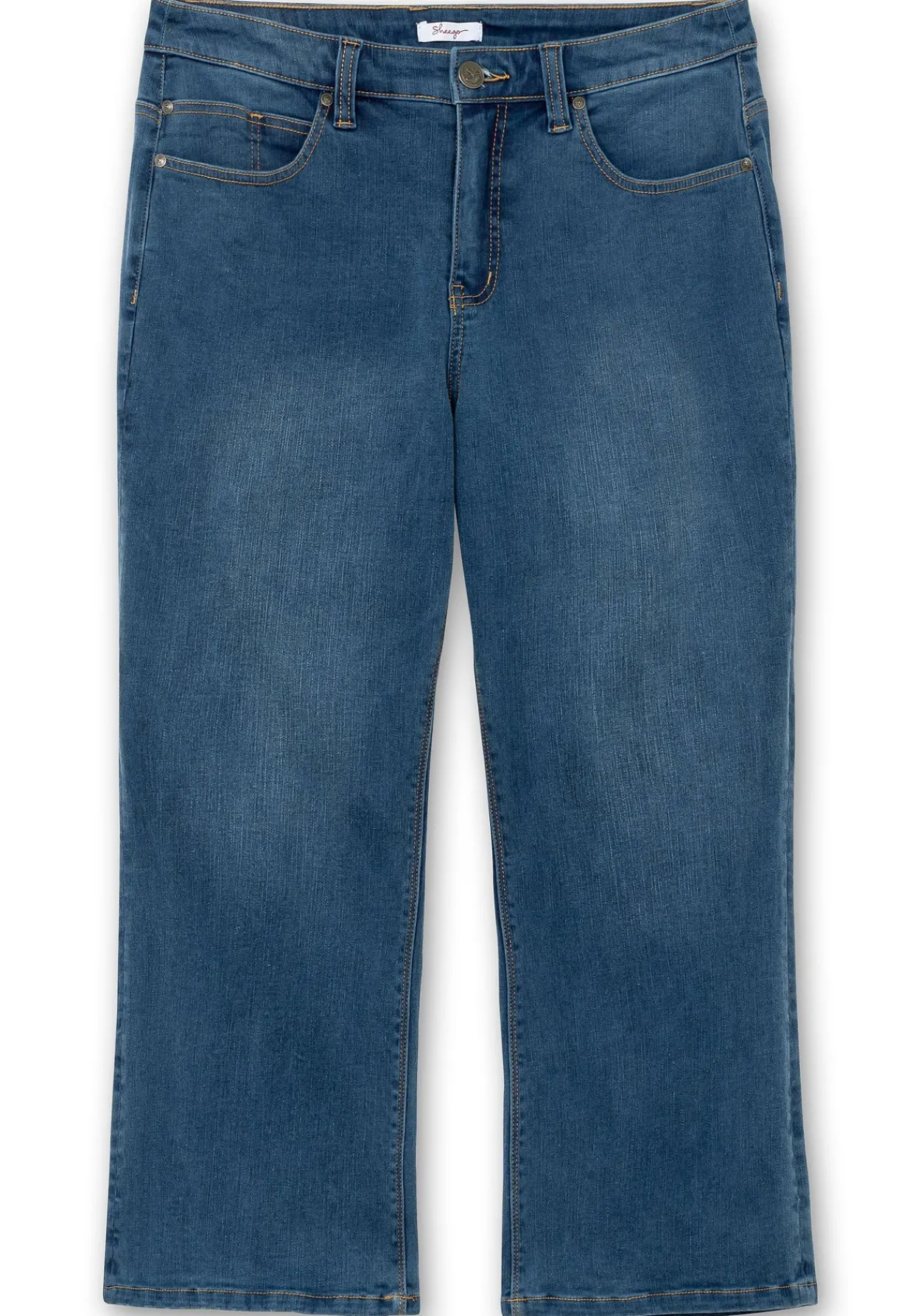 Bootcut-Jeans in 7/8-Länge, mit Bodyforming-Effekt<sheego Discount