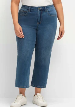 Bootcut-Jeans in 7/8-Länge, mit Bodyforming-Effekt<sheego Discount