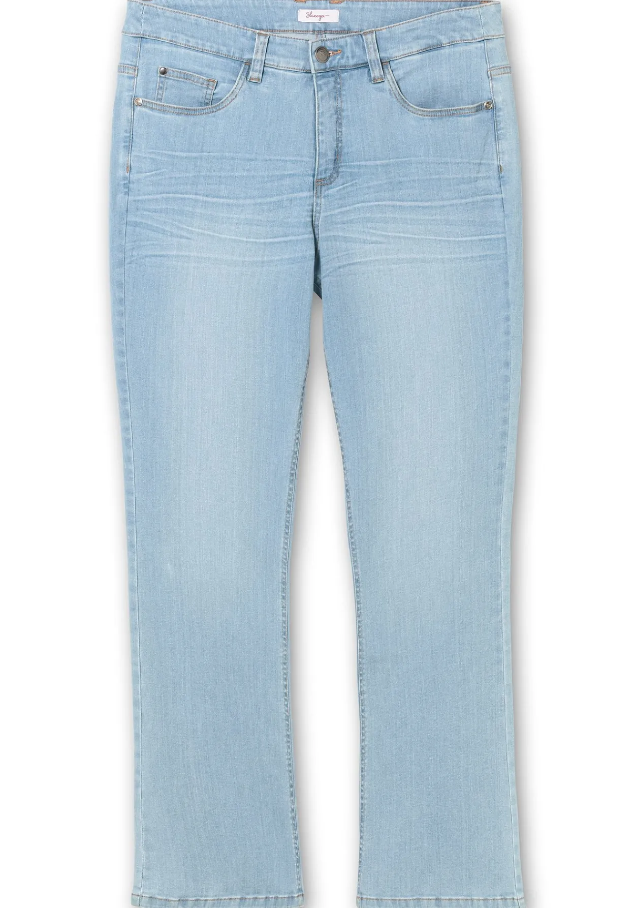 Bootcut-Jeans mit 3D-Catfaces<sheego Hot