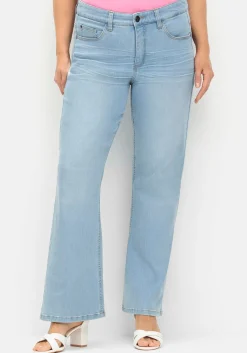 Bootcut-Jeans mit 3D-Catfaces<sheego Hot