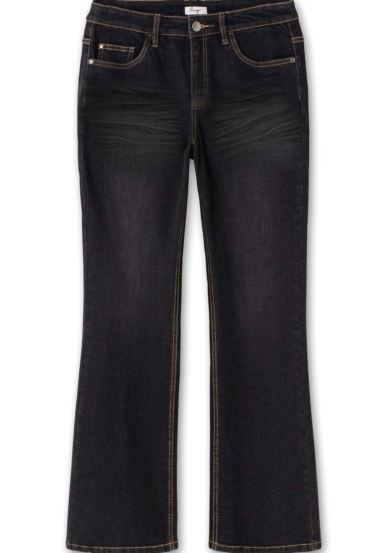 Bootcut-Jeans mit 3D-Catfaces<sheego Clearance