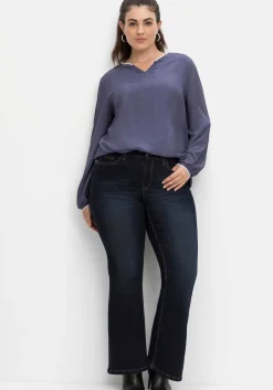 Bootcut-Jeans mit 3D-Catfaces<sheego New