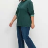 Bootcut-Jeans mit hohem Bund, im Curvy-Schnitt ANNE<sheego Sale