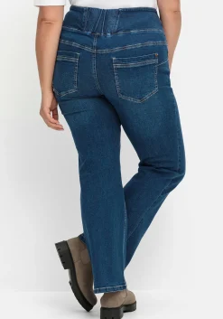Bootcut-Jeans mit hohem Bund, im Curvy-Schnitt ANNE<sheego Sale
