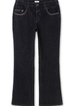 Bootcut-Jeans mit Kontrast-Stickerei, extralang<sheego Fashion
