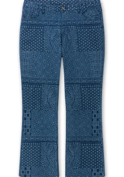 Bootcut-Jeans mit Lasercut-Allovermuster<sheego Online