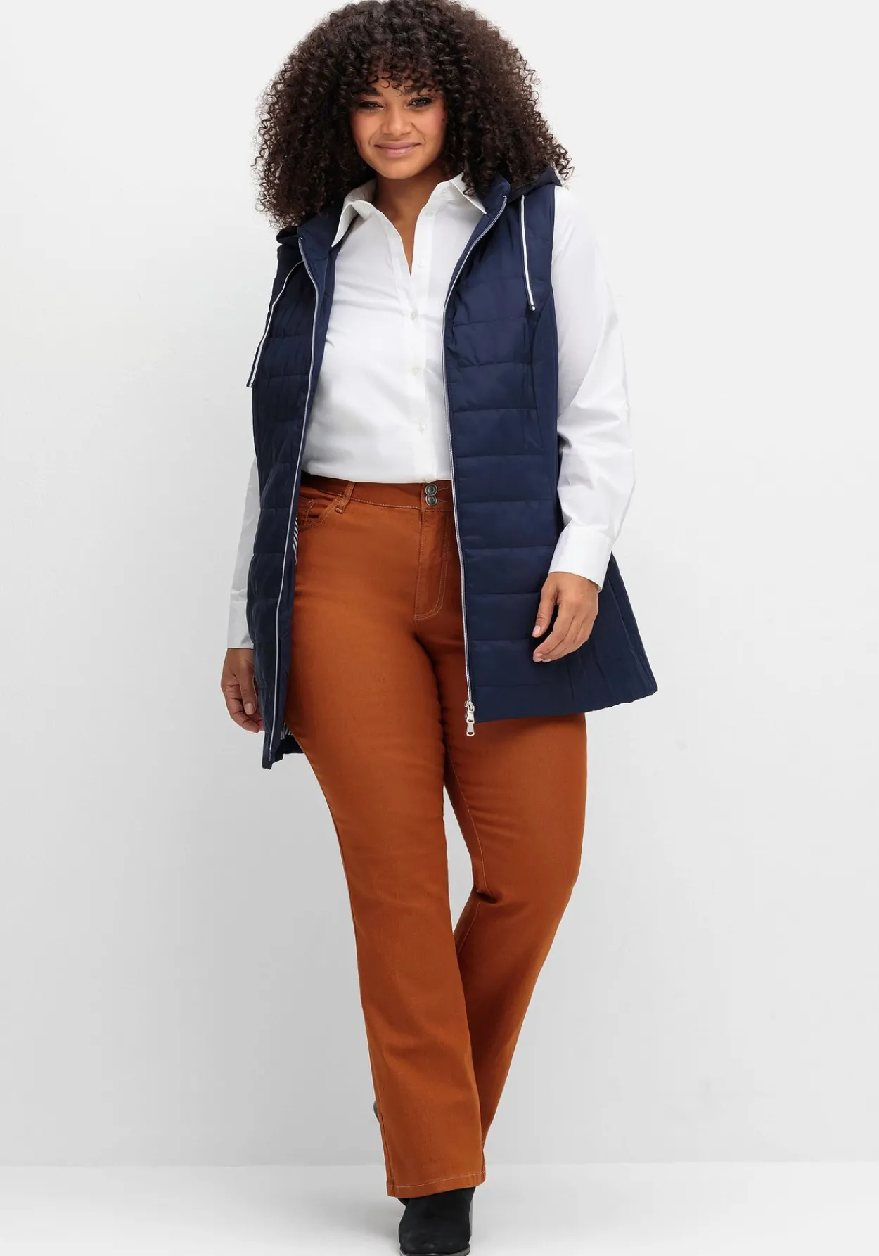 Bootcut-Jeans mit Push-up-Effekt<sheego Discount
